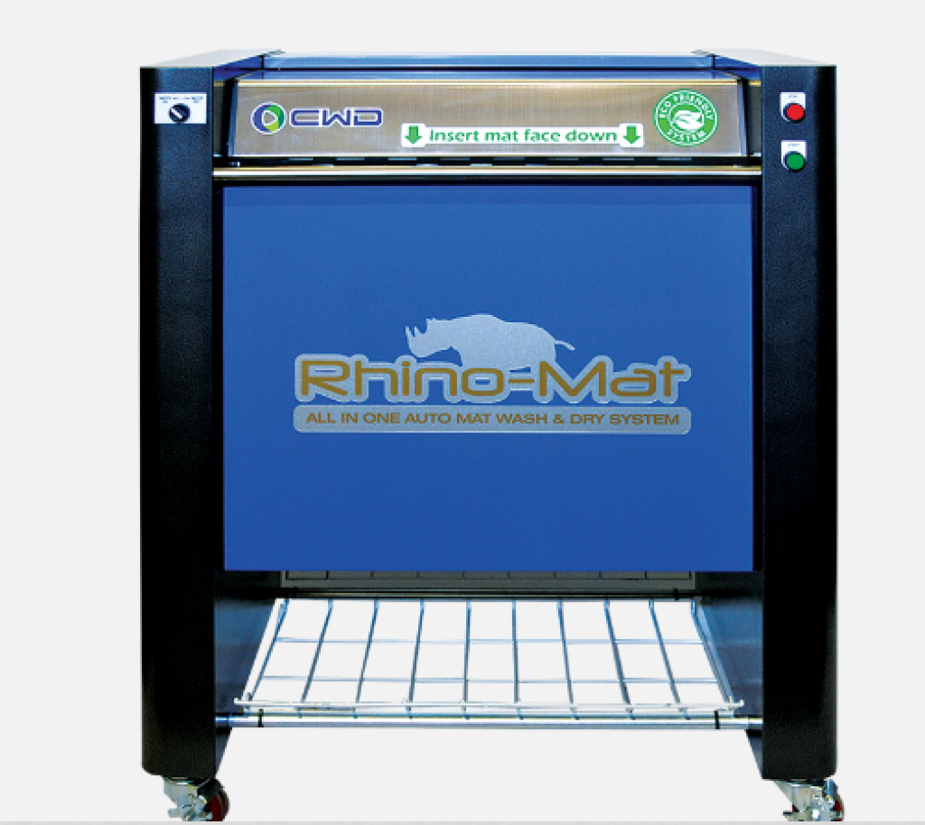 Rhino-Mat Wash and Dry  - floor mat cleaner machine
